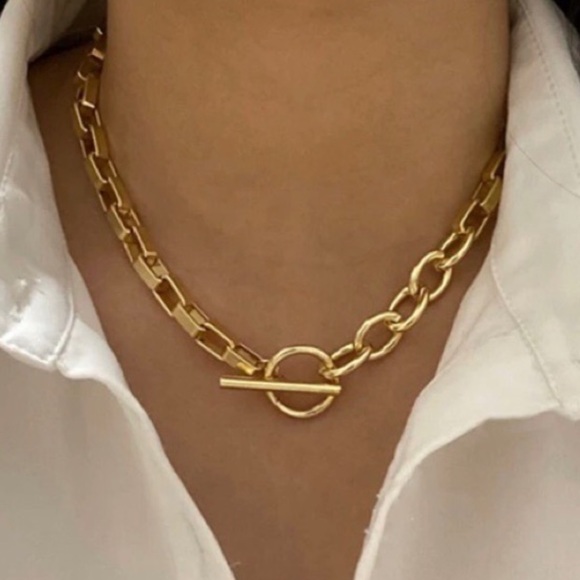 Jewelry - New 18k Chunky Gold Chain Necklace